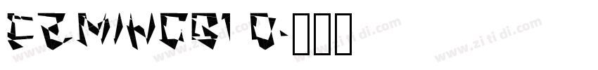 FZMINGB1 0字体转换